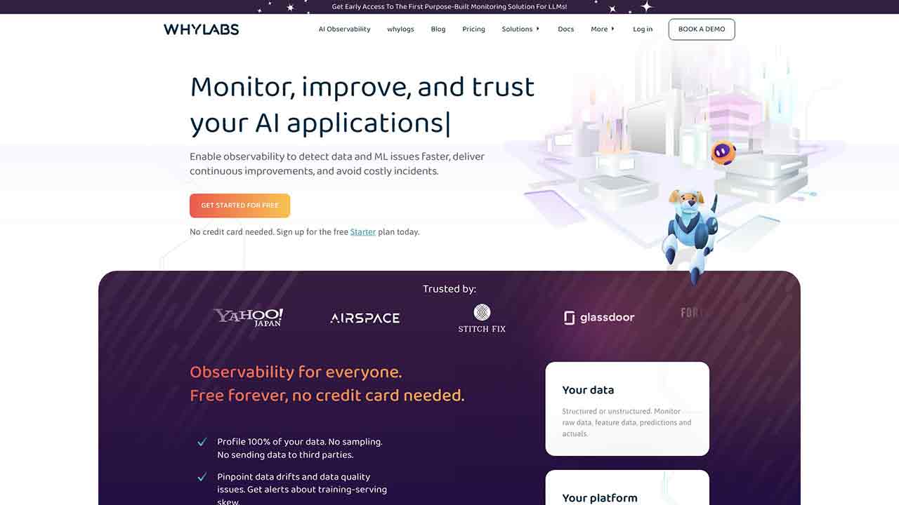 WhyLabs AI Observability Platform