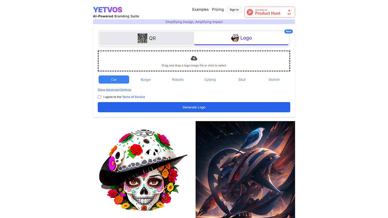 Yetvos - AI-Powered Branding Suite