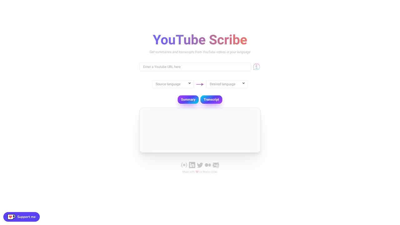 YouTube Scribe