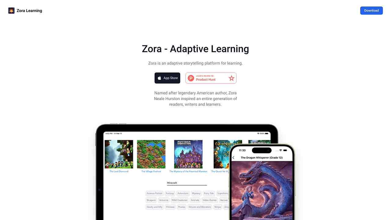 Zora - Adaptive Learning